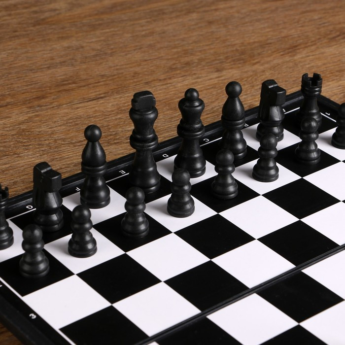 Шахматы "Слит", 31 х 31 см, король h-6.5 см, пешка h-3 см - фото 3 - id-p165976531
