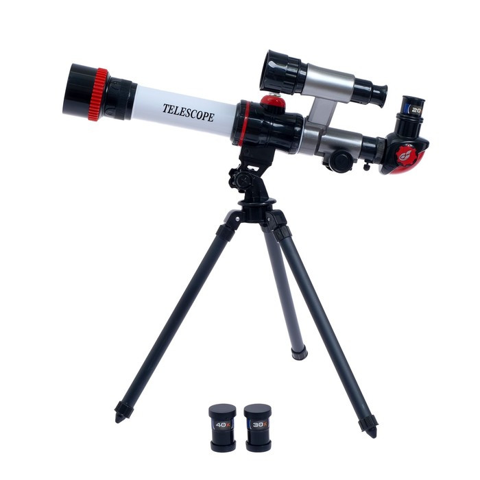 Игрушка детская телескоп «Юный астроном», 20х, 30х, 40х - фото 2 - id-p165976616