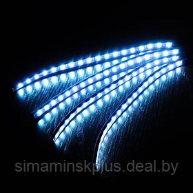 Подсветка салона 18 LED-5050, 32 см, пульт, светомузыка, мультисвет RGB, 4 шт