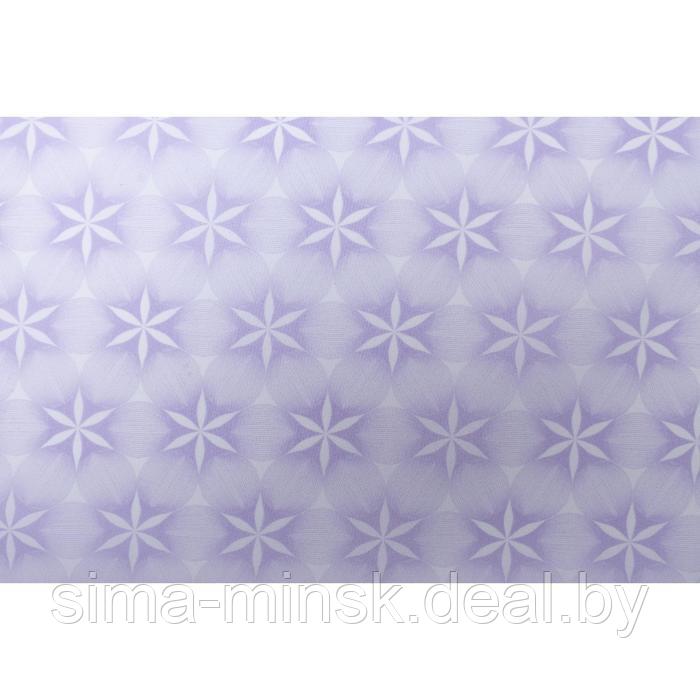 Рулонная штора «Калейдоскоп», 60х160 см, цвет сирень - фото 3 - id-p165979496