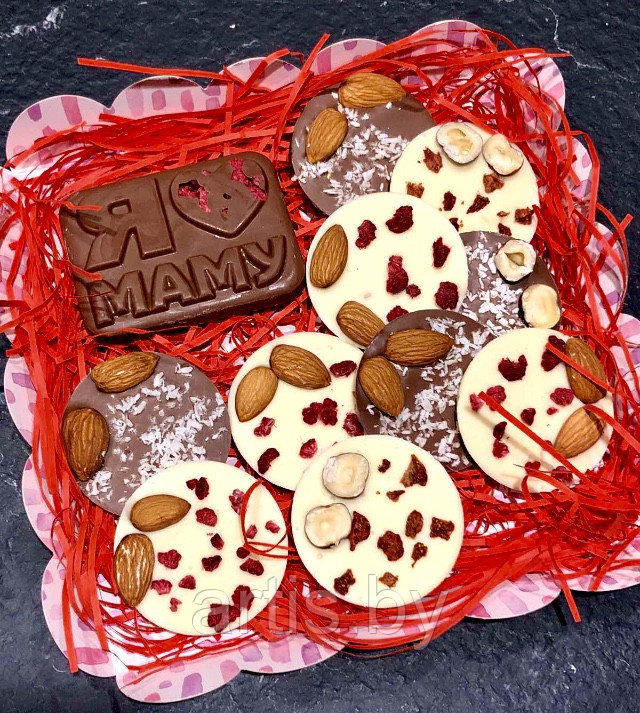 Шоколадный набор для мамы №1 (ручная работа). - фото 2 - id-p165989953