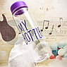 Пластиковая бутылка My Bottle (500 мл)  чехол Dont Touch This Is My Bottle Голубая NEW, фото 9