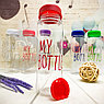 Пластиковая бутылка My Bottle (500 мл)  чехол Dont Touch This Is My Bottle Зеленая NEW, фото 6