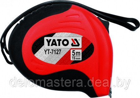 Рулетка с магн. 5мх19мм (бытовая) "Yato" YT-7127 - фото 1 - id-p166053672