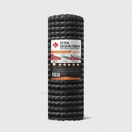 Базальтовая сетка для кладки Lichtar 50, 0,25х25 м, ячейка 25х25