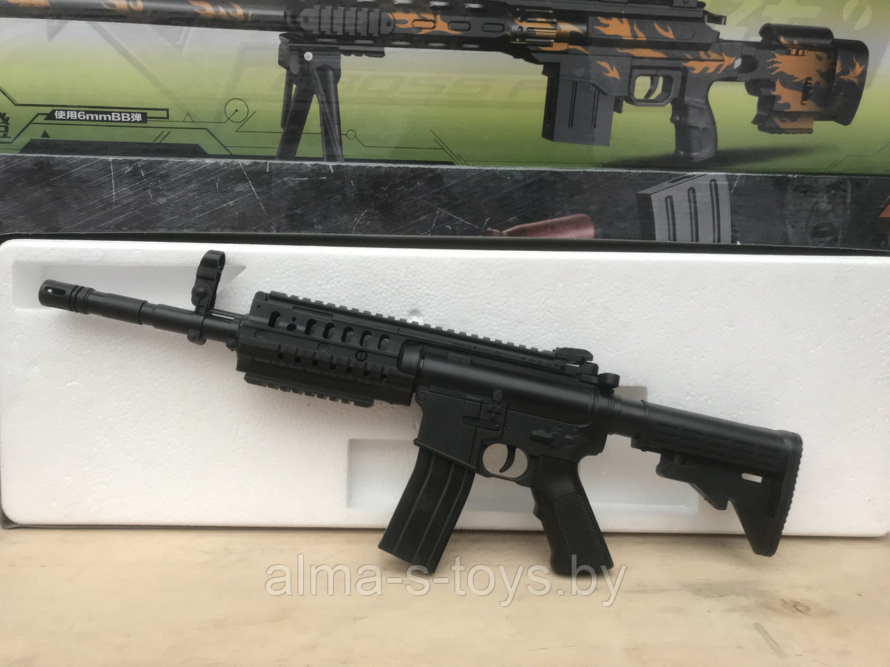Купить Автомат на пульках А17 в Минске от компании "ALMA`s Toys ...