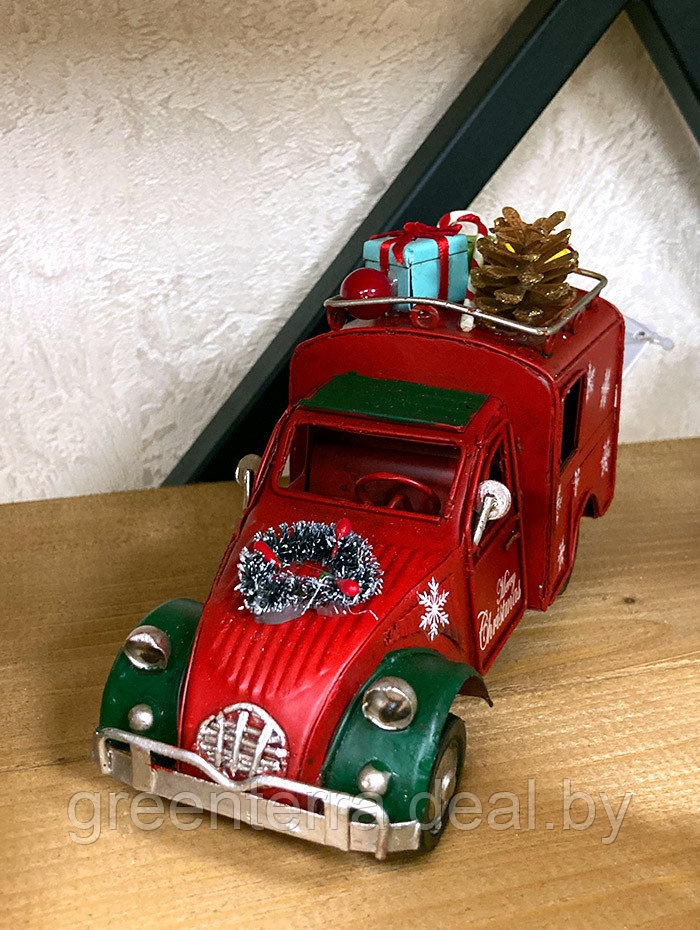 Новогодняя фигурка "Рождественское авто" [380531] - фото 4 - id-p122871818
