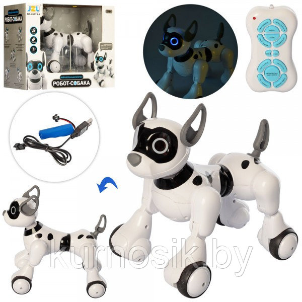 Собака-робот 20173-1 Интерактивная игрушка Собачка на р/у Robot Dog - фото 2 - id-p108263741