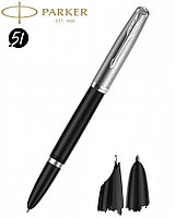 Ручка Parker (Паркер) 51 Core, Black CT, F перьевая