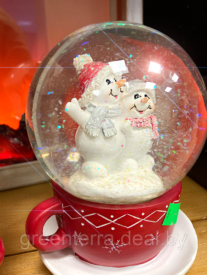 Снежный шар "Чашка со снеговиком" [530686] - фото 9 - id-p124556729