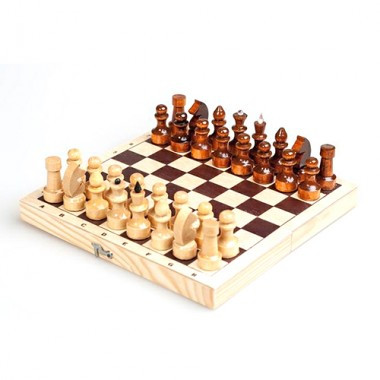 Шахматы обиходные лакированные арт. 309, фото 1