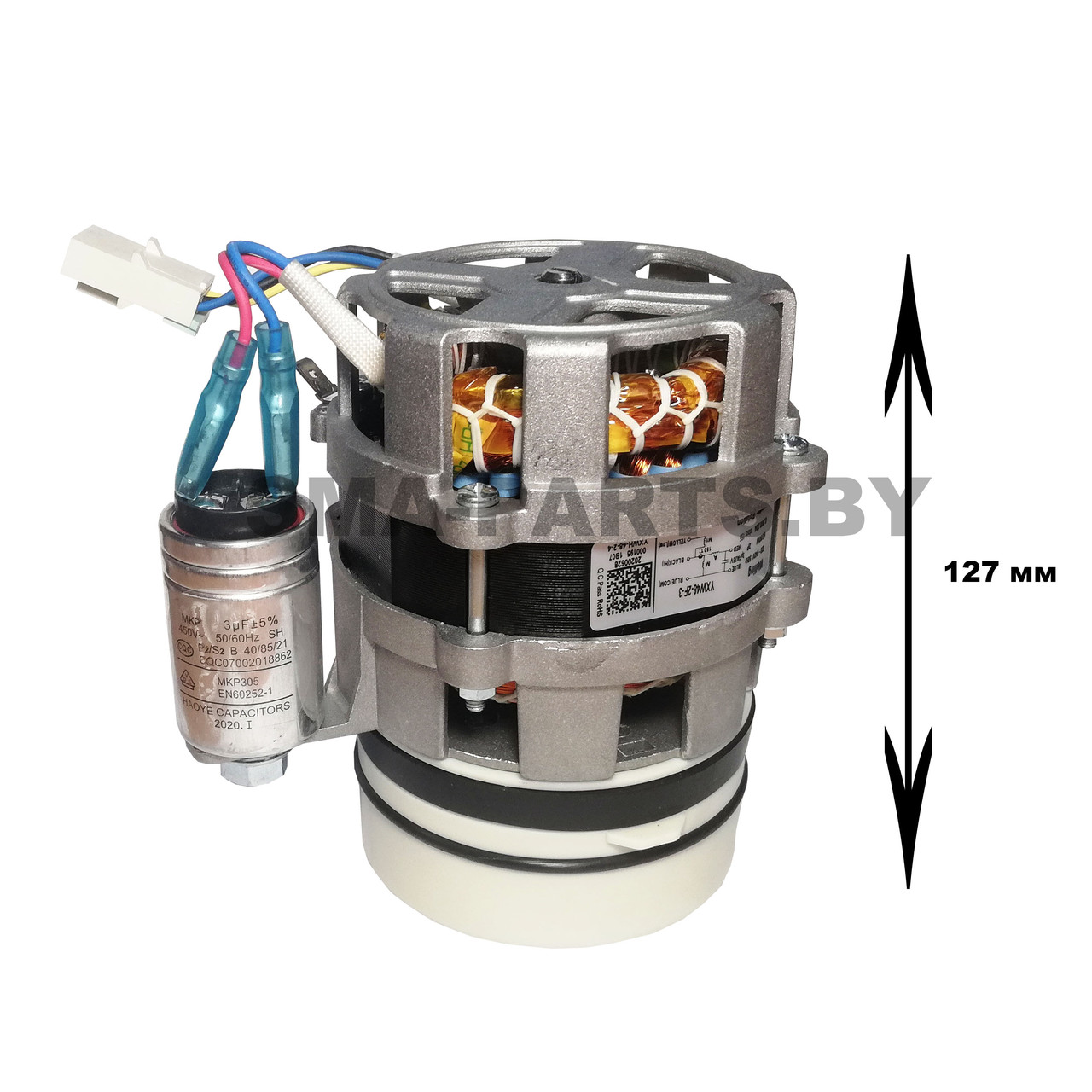 Мотор (насос) циркуляционный для посудомоечной машины Hansa, Gorenje 1030668 / 453854 / Welling YXW48-2F-3 - фото 4 - id-p166072028