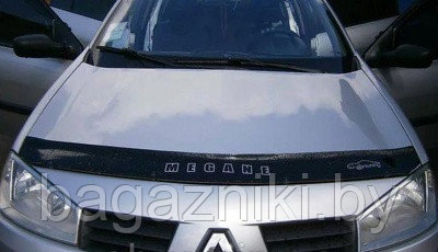 Дефлектор капота Vip tuning к Renault Megan 2 2003-2008 - фото 2 - id-p166074916