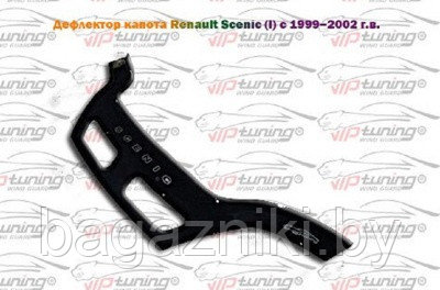 Дефлектор капота Vip tuning Renault Scenic 1999-2002 рестайлинг - фото 2 - id-p166076326