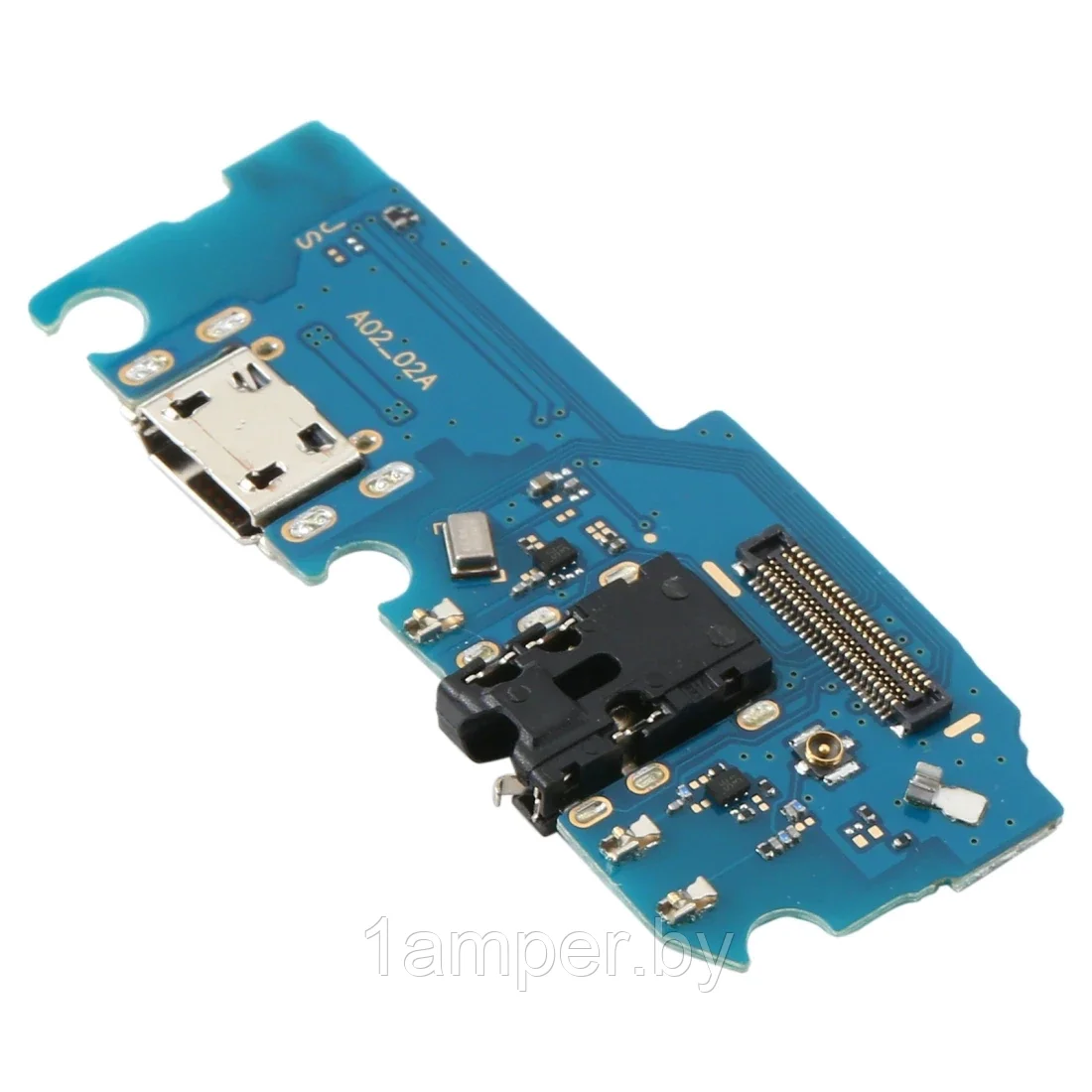 Плата нижняя Original с разъемом зарядного, микрофоном Samsung Galaxy A02/A022