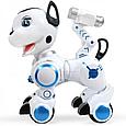 Собака робот ZYB-B2856 на  р/у (сенсорные датчики, программируется, свет, звук, лай), фото 5