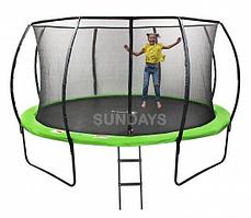 Батут с защитной сеткой и лестницей Sundays Champion Premium 435 см - 14ft