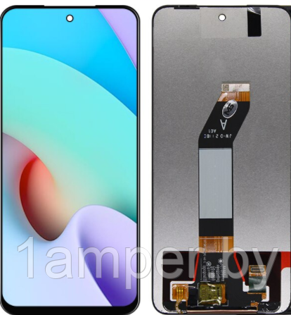 Дисплей Original для Xiaomi Redmi 10/Redmi 10 Prime/Redmi 10 2022/11E В сборе с тачскрином Черный