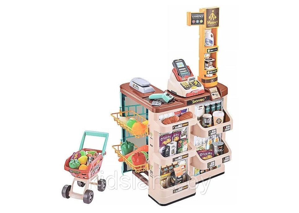 Игровой набор "Супермаркет с тележкой", арт. 668-78 - фото 4 - id-p166081413