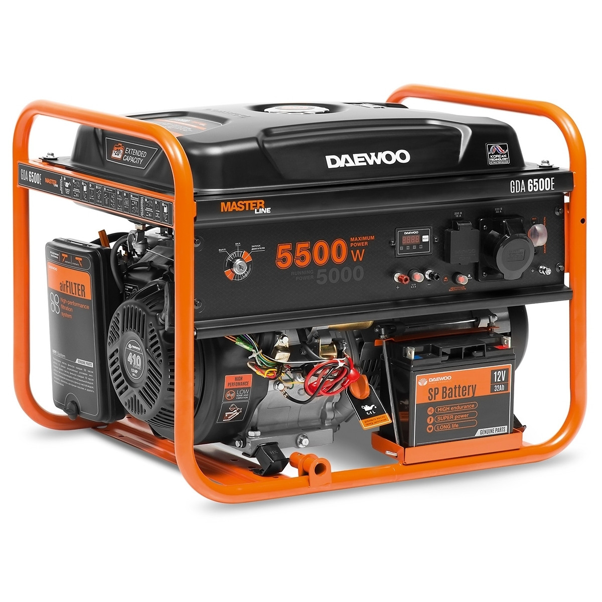 Бензиновый генератор DAEWOO GDA 6500E