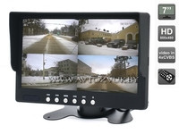 Автомобильный монитор 7" со встроенным квадратором для установки на приборную панель Avis AVS4715BM - фото 1 - id-p166087258