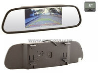 Зеркало заднего вида со встроенным монитором 5" Avis AVS0501BM, фото 2