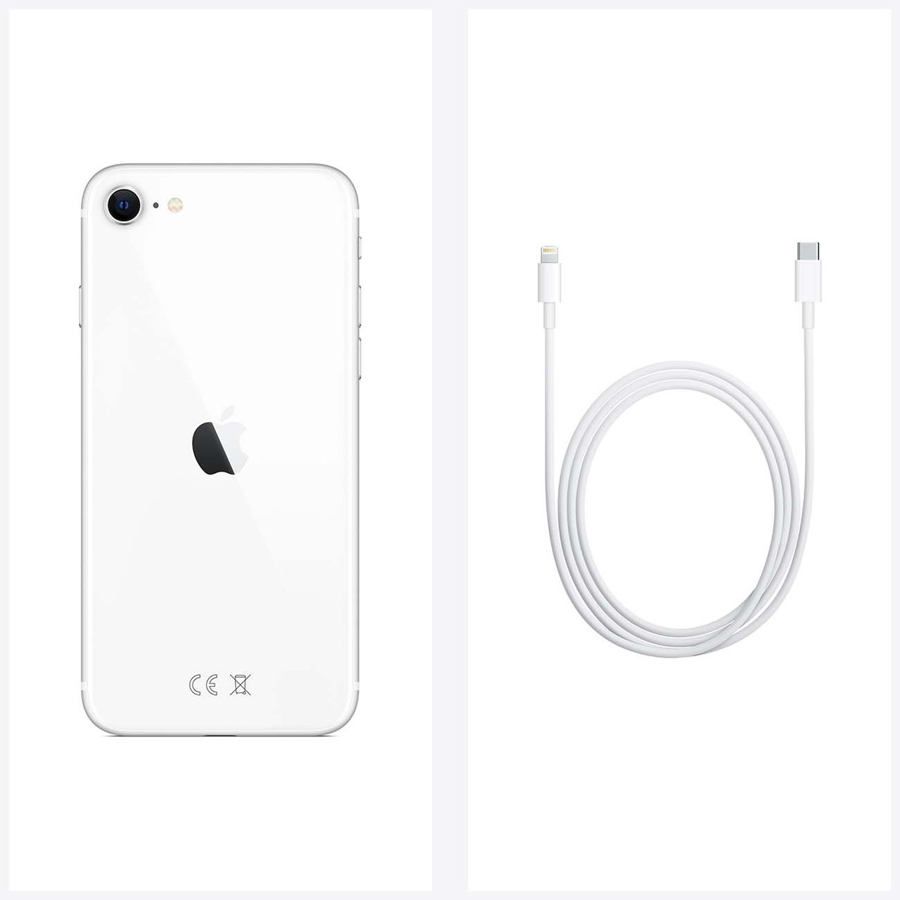 Смартфон Apple iPhone SE 64GB Белый - фото 5 - id-p166096480