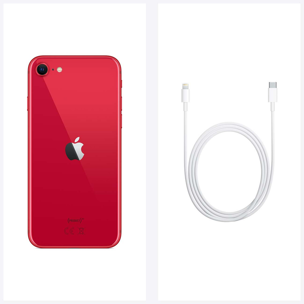 Смартфон Apple iPhone SE 64GB Красный - фото 4 - id-p166096482