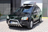 Кенгурятник с перемычкой и грилем для Volvo XC90 2004-