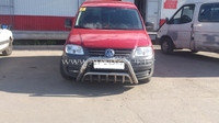 Кенгурятник с решеткой для VW Caddy 2010-