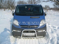 Кенгурятник для Opel Vivaro 2004-2010