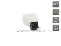 Камера заднего вида с динамической разметкой Avis AVS326CPR (#031) для Hyundai Accent седан 2011-2017 - фото 1 - id-p166090651