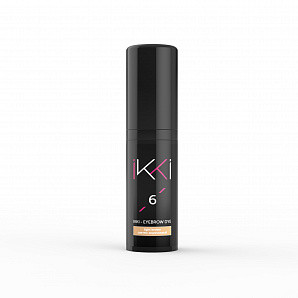 IKKI Гель-краска для бровей 5 мл во флаконе, тон 6 светло-коричневый (light brown)