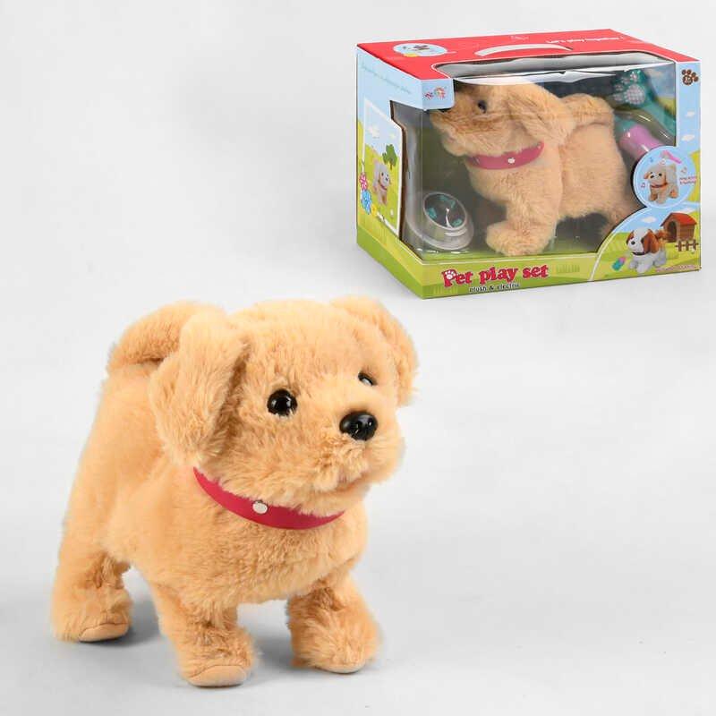 Интерактивная игрушка питомец собачка Т880-2 с аксессуарами д - фото 1 - id-p166108739