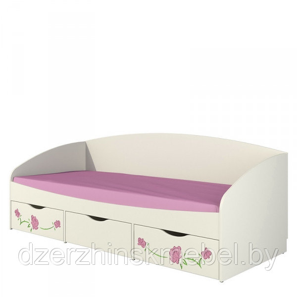 Кровать КР-2Д1 от набора мебели  "Тедди Розалия" .Производитель Мебель Неман. РБ
