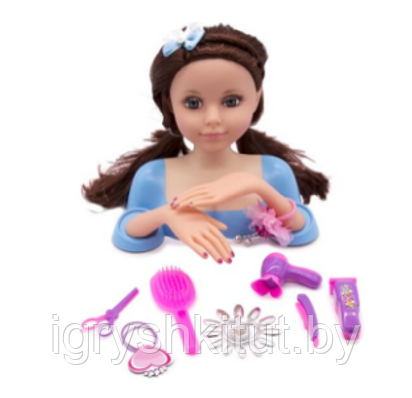 Кукла-манекен для создания причесок и маникюра, арт.3392 - фото 8 - id-p166113456