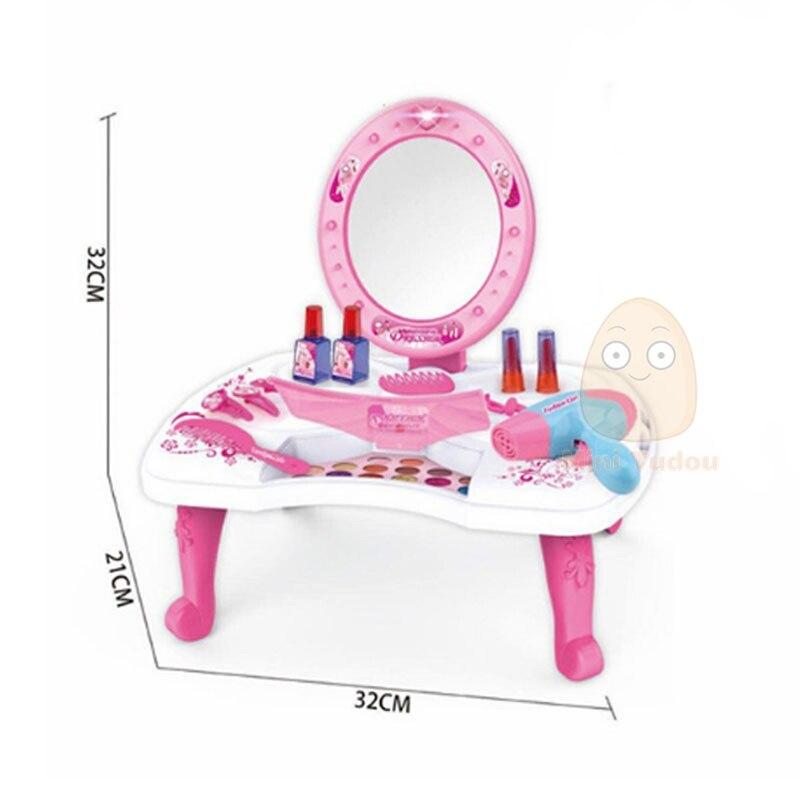Детский туалетный столик 998A-5PO с аксессуарами - фото 2 - id-p166115718