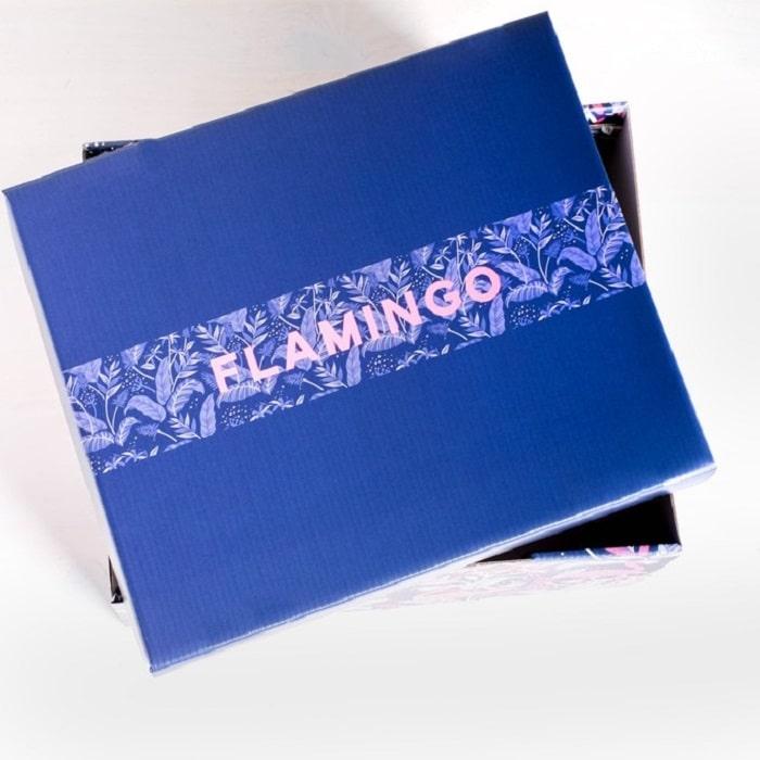 Подарочная коробка «Flamingo» 31,2 х 25,6 х 16,1 см - фото 1 - id-p166115752