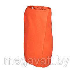 Вафельная накидка для женщин оранжевая (145х78 см)