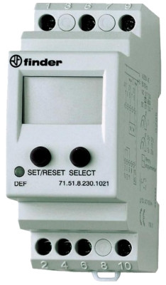 Программируемое универсальное реле контроля тока Finder 71.51 - фото 1 - id-p166120369