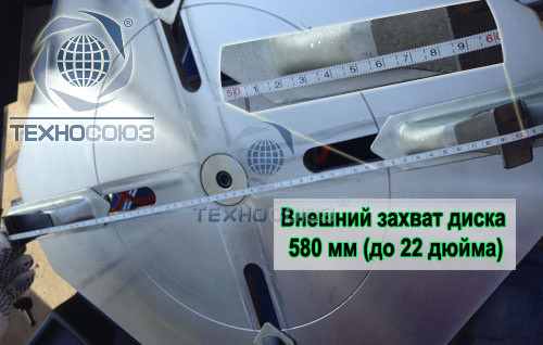 Станок шиномонтажный полуавтомат с бустером 10-24 TS-24AC ТЕХНОСОЮЗ - фото 5 - id-p166147004