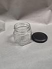 Баночка с белой/черной крышкой 100 мл, 1 шт, фото 2