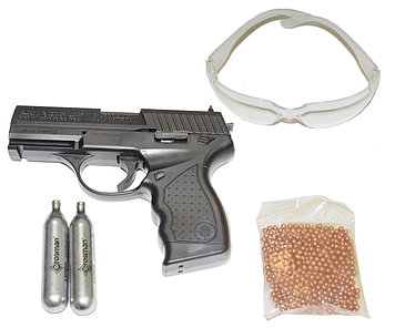 Пневматический пистолет Crosman PRO77 Kit (BlowBack,).
