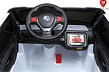 Двухместный детский электромобиль Electric Toys BMW X5 Lux белый, фото 5