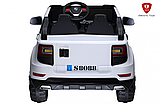 Двухместный детский электромобиль Electric Toys BMW X5 Lux белый, фото 6