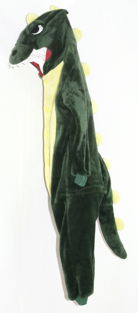 Костюм кигуруми плюшевый "Крокодильчик" на рост 110 см - фото 6 - id-p166150756