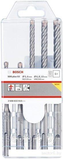 Набор оснастки Bosch 2608833910 (5 предметов) - фото 1 - id-p166150113