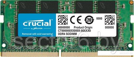 Оперативная память Crucial 16GB DDR4 SODIMM PC4-25600 CT16G4SFRA32A, фото 2