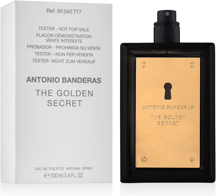 ОРИГИНАЛ! Для мужчин Antonio Banderas The Golden Secret 100 ml tester