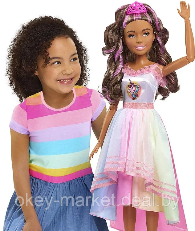 Кукла Барби Модная подружка 70 см Barbie Fashion Friend Doll Unicorn - фото 2 - id-p166153459